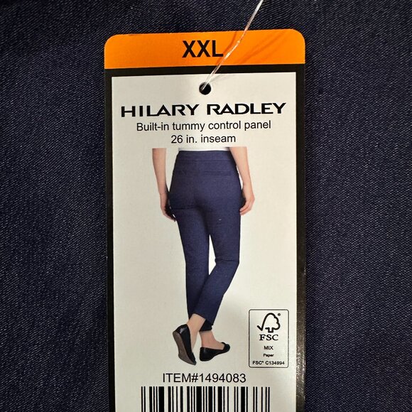 XXL Hilary Radley-Pull on Pants (NWT) - Picture 4 of 10